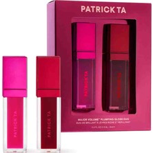 Patrick Ta Patrıck Ta's Major Volume Plumping Gloss 2X9ML. In 'for The Girls' And 'unavailable'