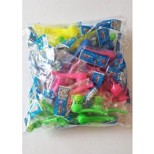 50 Adet (1 Paket) Pipo Şeklinde Havalanan Uçan Top Üflemeli Top Nefes Açıcı Nostaljik Oyuncak