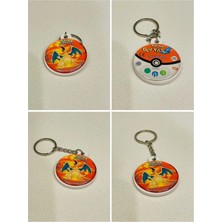 Charızard Anahtarlık (4cm - 1 Adet)