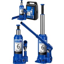 PremiumPort 6 Ton Kapasiteli Taşınabilir Hidrolik Şişe Kriko Çantalı