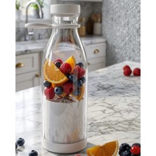 Maxdora Şarjlı Taşınabilir Blender 380 ml USB Kablosuz Smoothie ve Meyve Karıştırıc? - MX002U-7K2MX