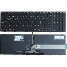 Afila Dell 15-3551 15-3567 15-3878 Klavye (Siyah Tr) Backlit