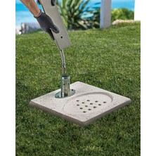 Colortap Bahçe Çeşmesi Beton Tabanı - Gri