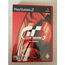 EA Ps2 Gran Turısmo 3 A-Spec Gt Orjinal Oyun Kitapçık Var 10/8 Disk Kondüsyonu