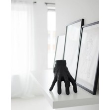 Serac Collection 3D Siyah El Biblo 27X22 cm Iddialı Ev Dekorasyonu - SA002G-6ERL26