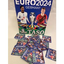 (30 Adet) Futbol Taso Euro 2024 Almanya Yeni Kadrolar Futbolcu Tasoları