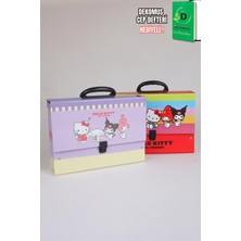 x Dekomus Lisanslı "happy Friends Collection" Hello Kitty Saplı Çanta Tekli