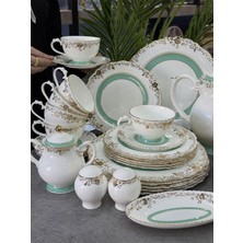 Roykıng Linda Fine Bone China Porselen 36 Parça Kahvaltı & Brunch Takımı