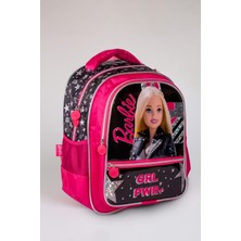 x Dekomus Lisanslı Barbie "girl Power Collection" Büyük Boy Okul Çantası "dekomus Cep Defteri Hediyeli"