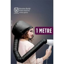 İlkyaz Fashion Isıya Dayanıklı Pratik Ev Tipi Hortumlu Saç Kurutma ve Fön Başlığı – 1 Metre 721198 Ilkya