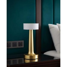 Tgzm Şarjlı Dokunmatik LED Masa Lambası 3 Renk Dimmer Özellikli - TG0012-2QGYN9