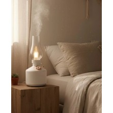 Tgzm Vintage Dekoratif Gaz Lambası Görünümlü Aromaterapi Difüzör 1200 Mah USB Şar - TG0012-2QGZW