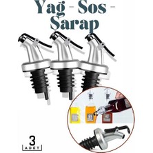 Store Mania Ieg™ Şişe Tıpa Dağıtıcı Akış Seti 3'lü Biancolilla Design