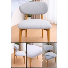 UY STYLE Jakarli Kumaş Bohem Elma Sandalye Kılıfı,esnekli ,lastikli ,leke Tutmaz (1 Adet)