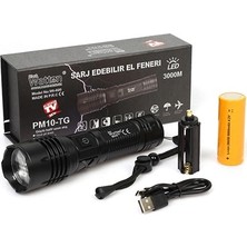 Arel Tech Store 3000 Lümen Güçlü El Feneri ARLSTRTCH-CERC3256