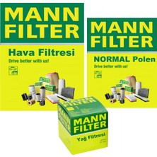 Mann Filter Mann-Filter Fiat Egea / Egea Cross 1.4 Filtre Bakım Seti 3np