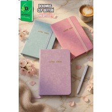 Mikro x Dekomus Pastel Touch Collection A7 Not Defteri Tek Adet "dekomus Cep Defteri Hediyeli"