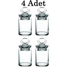 Paşabahçe 95104 Cam 4lü Kitchen Mini 240CC Arda Türkmen Baharatlık Kavanoz Seti