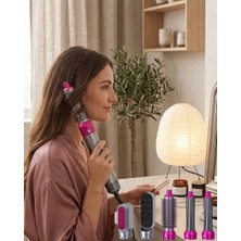 Eilo Luxe Çok Amaçlı Saç Şekillendirme Seti 5 Başlıklı Hızlı Isınma ve Güçlü Per - AA002C-68ASW