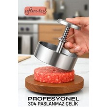 Lowell Home Ieg Hamburger Presi - Profesyonel Hamburger Kalıbı 304 Paslanmaz Çelik 722000 LWLHN-RSIEG324