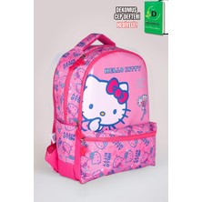 x Dekomus "candy Kitty Collection" Hello Kitty Lisanslı Ortopedik Ilkokul Çantası