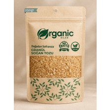 Organic Kiler Granül Soğan Tozu 250 gr - %100 Doğal ve Katkısız Soğan Kurusu