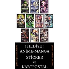 Kurukafa Yayınları Seraph Of The End 1-2-3-4-5-6-7-8-9-10 Manga Seti (10 Kitap) / Anime-Manga Sticker ve Kartpostal Hediyeli