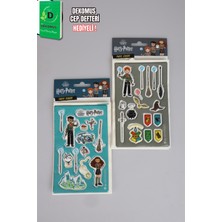 x Dekomus "wizard Icons Collection" Harry Potter Lisanslı Puffy Sticker Tekli