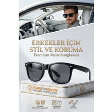 İlkyaz Fashion Transformacion Erkek Güneş Gözlüğü - Şık ve Ergonomik Uv Korumalı Gözlük 721799 Ilkyaz-32