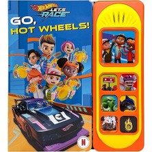Pi Kids Hot Wheels Lets Race Go, Hot Wheels! Sound Book