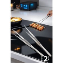 Zenvia Turk Çelik Cımbız Maşa A.milano Design 2 Adet ZNV-HBY3245