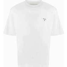 Prada Sport Pamuklu Yuvarlak Yakalı T-Shirt