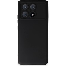 Eco Port Xiaomi Poco X6 Pro Kılıf Nano Içi Kadife Silikon - Siyah