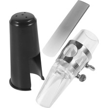 Delixa 1 Takım Saksafon Ağızlığı Bariton Saksafon Ağızlığı Saksafon Ağızlığı Rüzgar Enstrüman Üflemeli Çalg