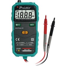 Pro's Kit Ten,proskit MT-1509 Cep Tipi Autorange Dijital Multimetre Ölçü Aleti,cep Tipi Otomatik Multimetre