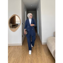 Salisburys Kadın Modal Ceket Pantolon Rahat Takım