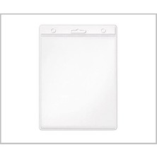 Sarff Kart Kabı Şeffaf 10X14,5 Dikey - 50 Adet