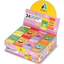 Adel Sevimli Canavarlar Silgi - 4 Adet