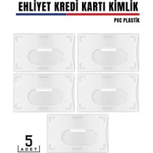 Rivera Tech Rvrhb Turk 5 Li Paket Ehliyet ve Kimlk Kart Koruyucu