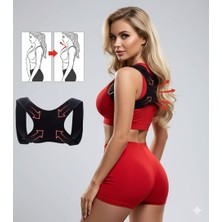 Uydee Kamburluk Önleyici Omuz Sırt Dik Duruş Korsesi Ortopedik Duruş Düzeltici Kadın Erkek Omuz Korsesi Elbise Altından Belli Olmayan Korse