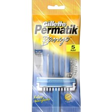 Delixa Permatik Kullan Erkek Tıraş Bıçağı 5 Adet