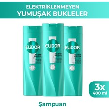 Elidor Şampuan Belirgin Bukleler 400 ml X3