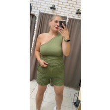 Tuba Toptaş Gofre Şort