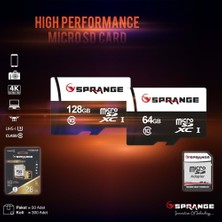 Midcom SM-128 CLASS10 128GB Micro Sdxc Uhs-3 4K Hd Ultra Hafıza Kartı M128