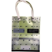 Sahra Hediyelik Plastik Çanta Renkli NOT-139 19,5X24,5CM