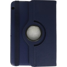 Bucuks Huawei Mediapad T3 10 / 9.6 Kılıf 360 Tablet Deri Kılıf - Lacivert