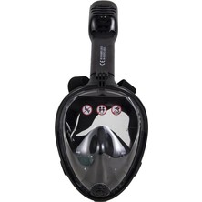 Delixa Dunny Dive M2068G Fullface Silikon Maske Şnorkel S/m Set, Su Sporları, Plaj Malzemesi, Şişme Ürün, Y
