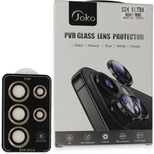 Bucuks Joko Galaxy S24 Ultra Pvd Metal Kamera Lens - Gold
