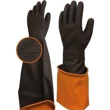 Boy Bulaşık Eldiveni 60 cm Beybi H2-60 Ext Latex Endüstriyel Çok Amaçlı Eldiven