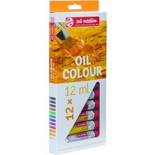 Art Creation Başlangıç Seti Yağlı Boya 12 Renkli (12 ml Tüp) | Yetişkinler Için Boyama